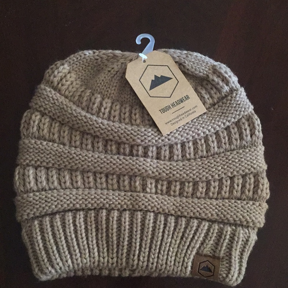 Tan Beanie